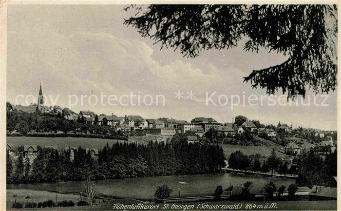 St Georgen Schwarzwald Panorama