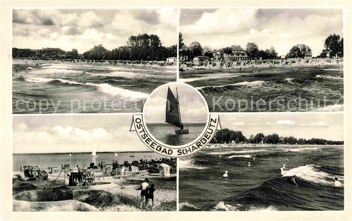 Scharbeutz Ostseebad Strand Brandung