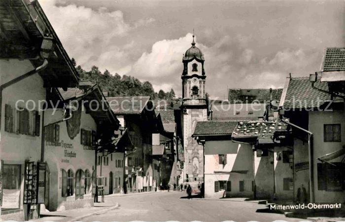 Mittenwald Bayern Obermarkt