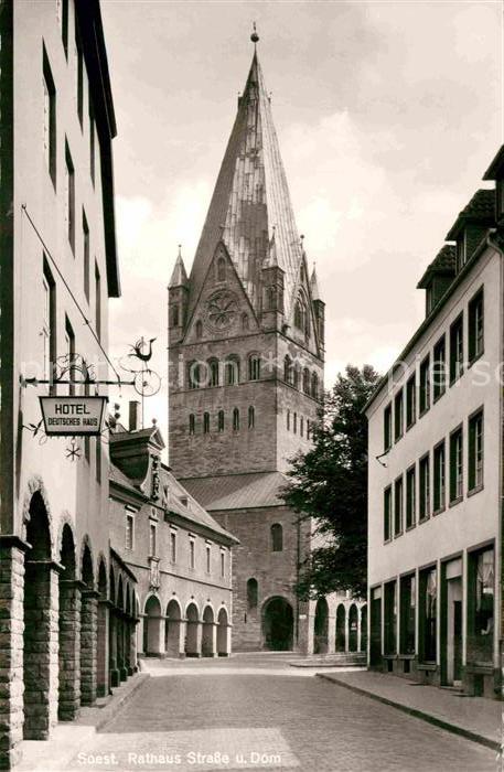 Soest Arnsberg Rathaus Dom