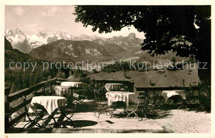 Bad Reichenhall Gasthaus Melleck Terrasse