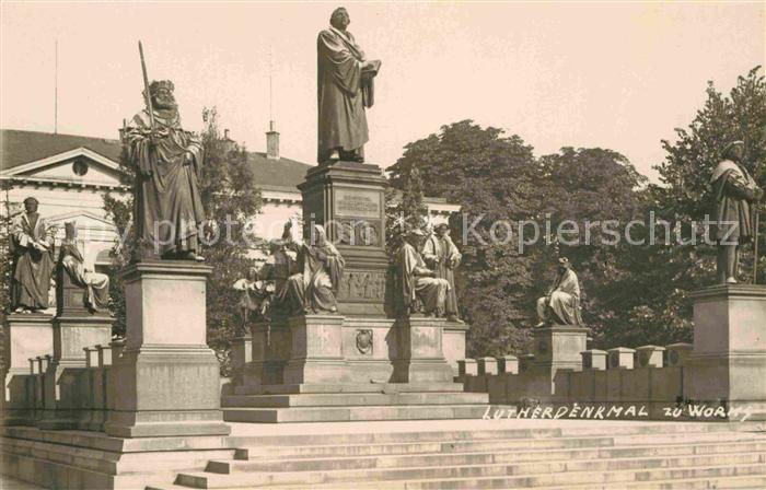 Worms Rhein Lutherdenkmal