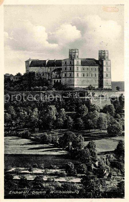 Eichstaett Oberbayern Willibaldsburg