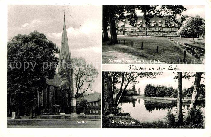 Winsen Luhe Kirche Luhepartie Marstall