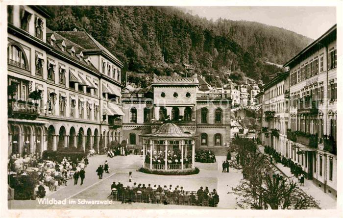 Bad Wildbad Kurplatz Pavillon