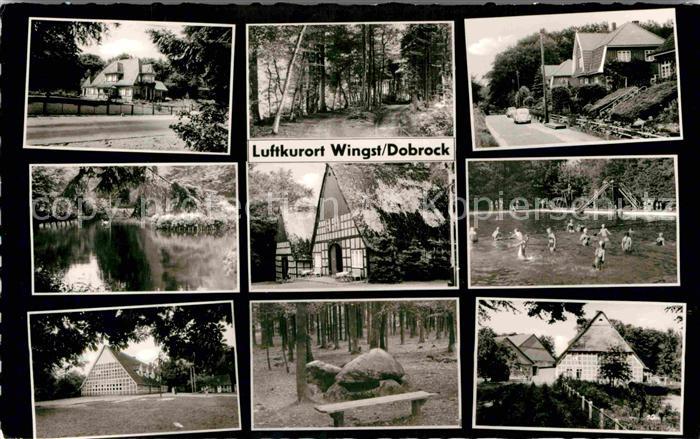 Wingst Bauernhof Strandbad Teich