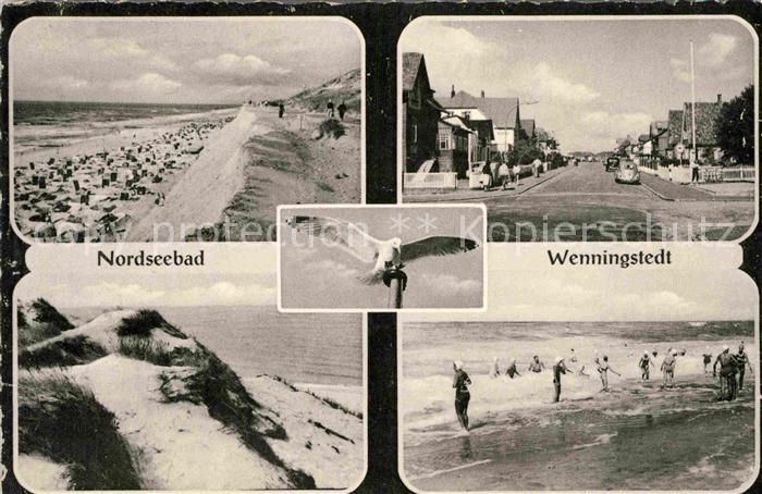 Wenningstedt Sylt Strand Strasse Duene Brandung