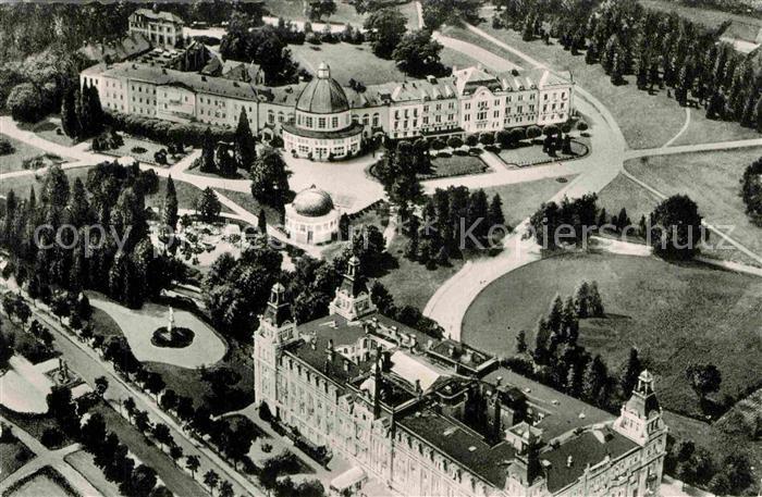 Bad Wildungen Fliegeraufnahme Badehotel Fuerstenhof
