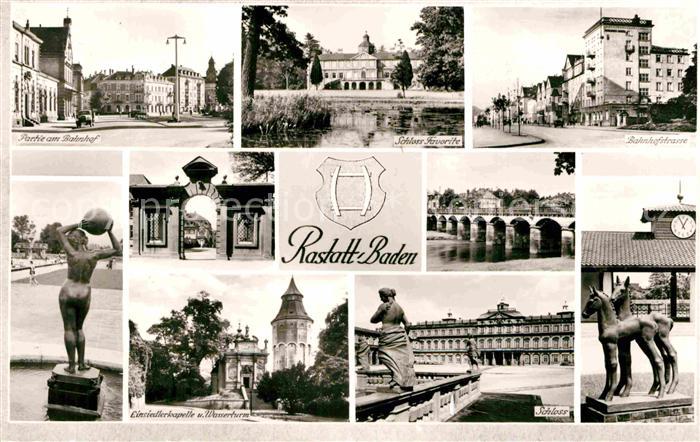 Rastatt Bahnhof Denkmal Schloss