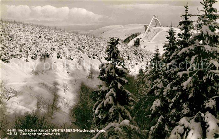 Winterberg Hochsauerland Sankt Georgsprungschanze