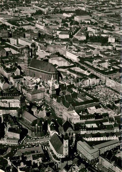 Muenchen Bayern Fliegeraufnahme