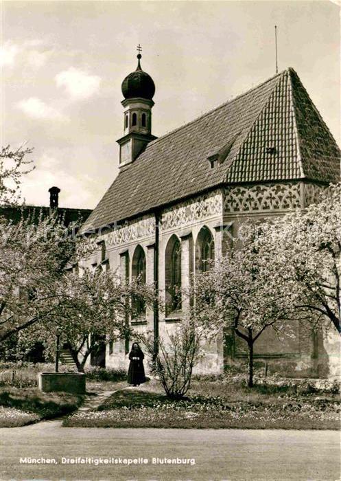 Muenchen Bayern Dreifaltigkeitskapelle Blutenburg