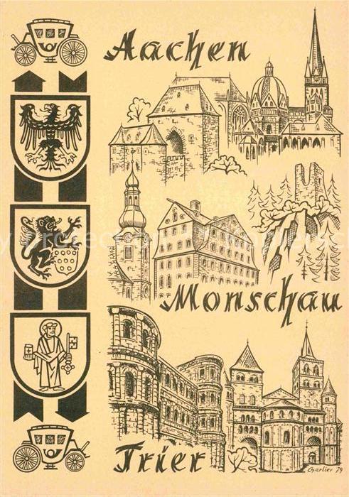 Aachen Monschau Trier