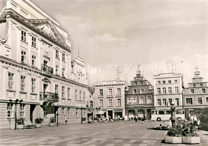 Guestrow Mecklenburg Vorpommern Marktplatz