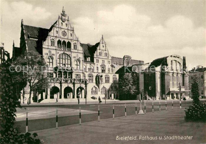BIELEFELD  CITY Rathaus Stadttheater