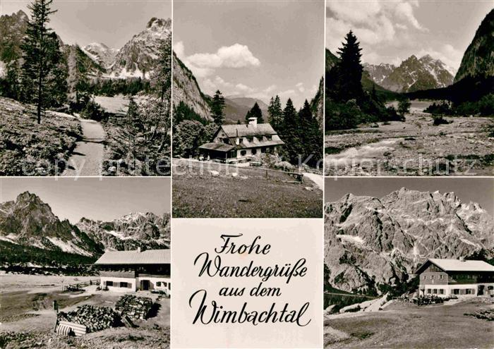Wimbachtal Jagdschloss Panorama Teilansicht
