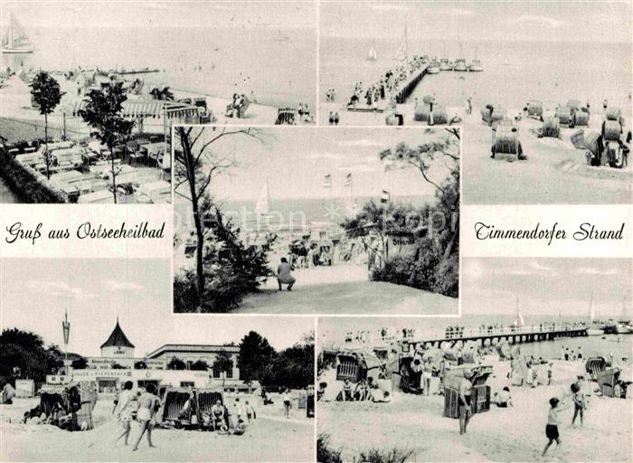 Timmendorfer Strand Strand Promenade Seebruecke