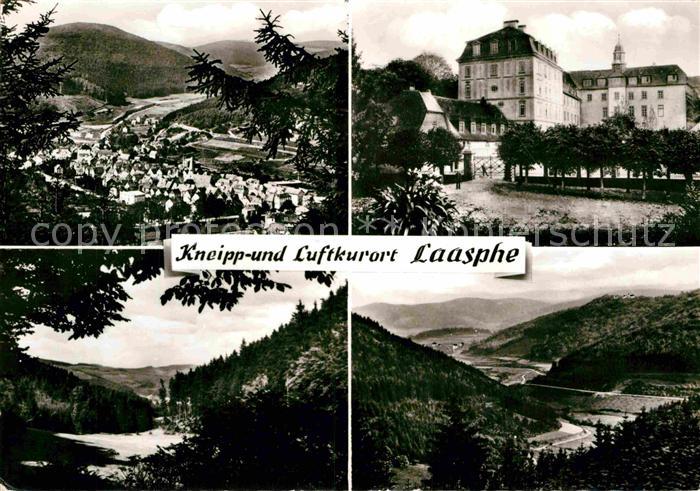 Laasphe BAD LAASPHE NRW Panorama Schloss