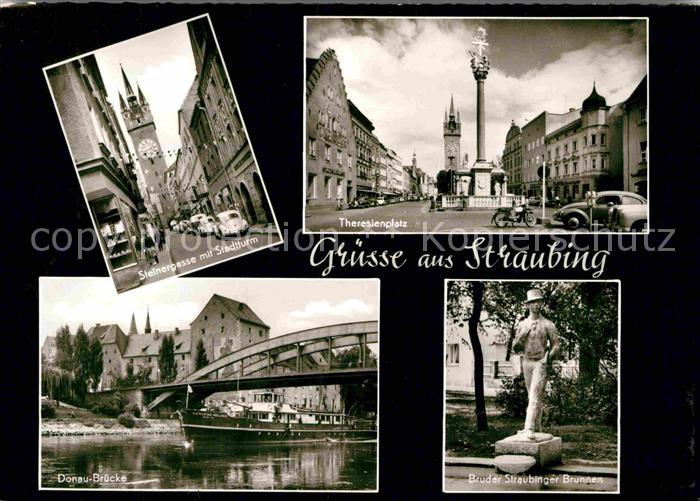 Straubing Theresienplatz Steinergasse