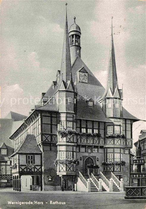 Wernigerode Harz Rathaus