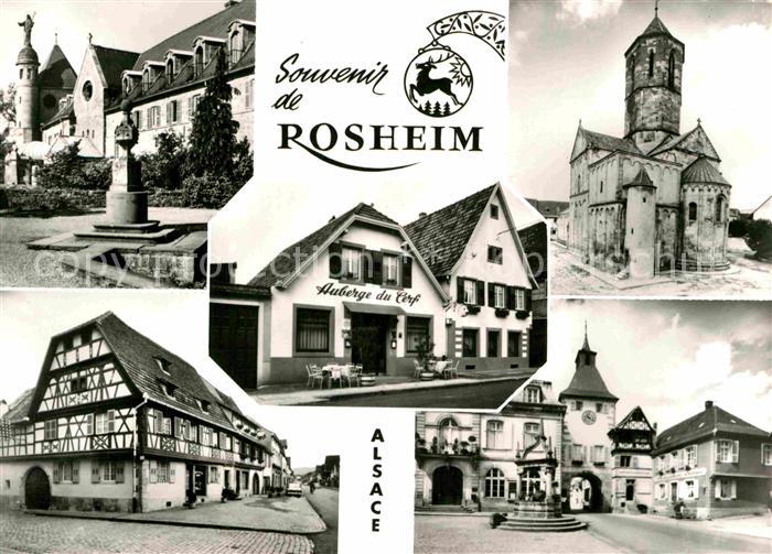 Rosheim Elsass Lothringen Auberge de Cerf