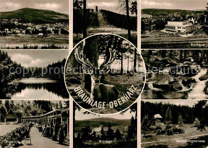 Braunlage Harz Kurhaus Brocken Kurpark