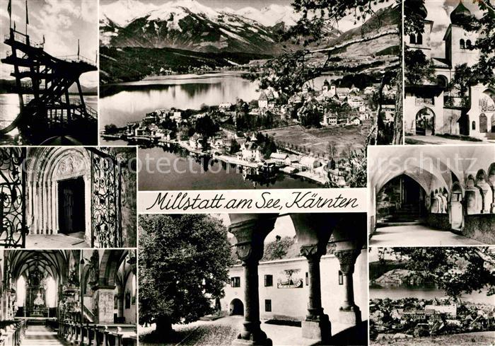 Millstatt Millstaettersee Teilansichten