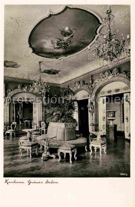 Wiesbaden Kurhaus Gruener Salon