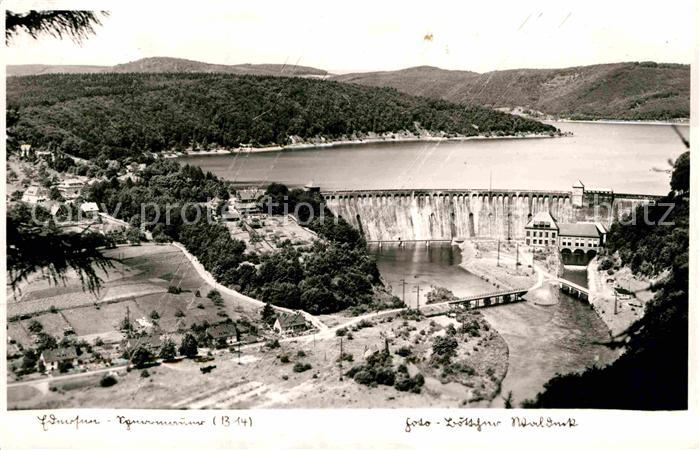 Waldeck Edersee Staumauer