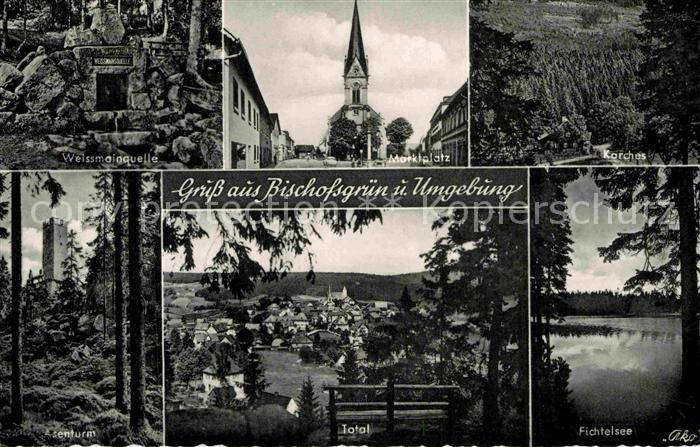 Bischofsgruen Weissmainquelle Korches Fichtelsee Asenturm