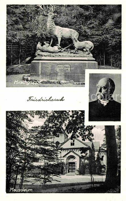 Friedrichsruh Hamburg Hirschgruppe Mausoleum