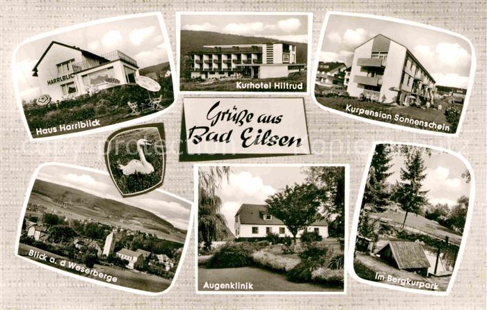 Bad Eilsen Kurhotel Hiltrud Pension Sonnenschein Augenklinik Weserberge