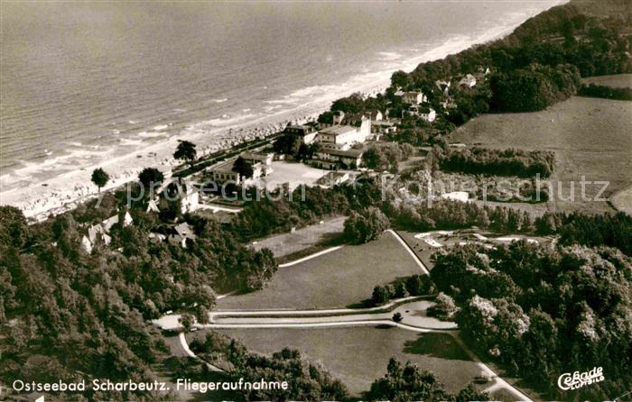 Scharbeutz Ostseebad Fliegeraufnahme mit Strand