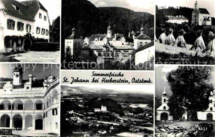 Herberstein St. Johann Burg Gasthaus Pension Riegerbauer