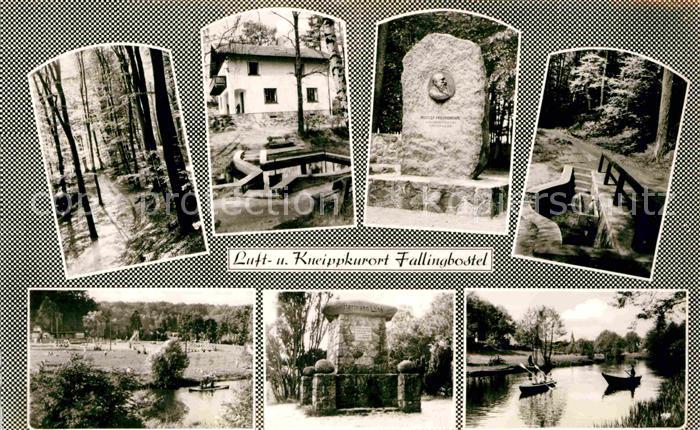 Fallingbostel Partie am Fluss Wald