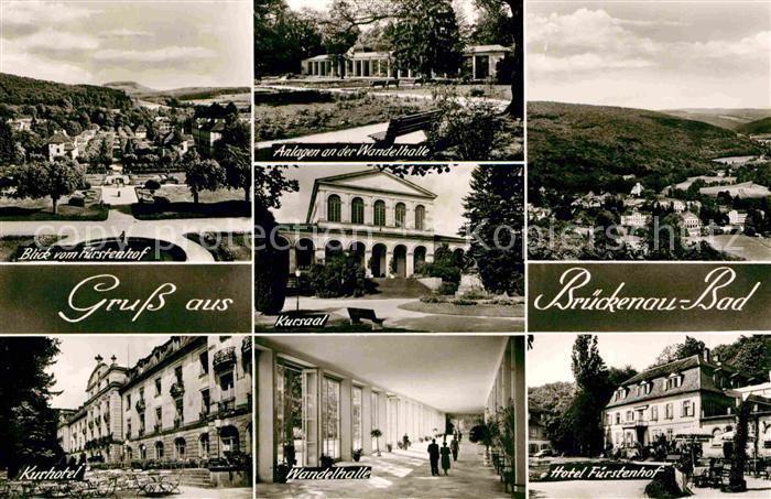 Bad Brueckenau Hotel Fuerstenhof Wandelhalle Kurhotel