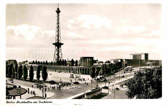 BERLIN  CITY Messehallen am Funkturm