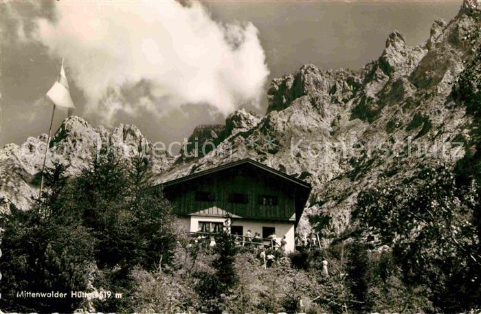 Mittenwald Bayern Mittenwalder Huette