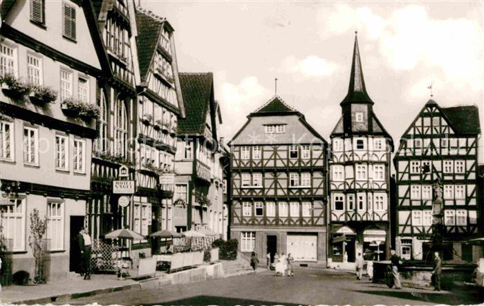 Fritzlar Marktplatz Fachwerk