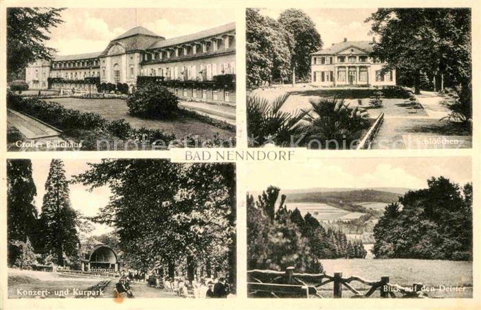 Bad Nenndorf Badehaus Schloesschen Deister Konzert- und Kurpark