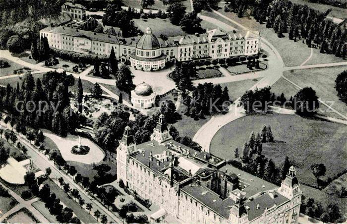 Bad Wildungen Fliegeraufnahme Badehotel mit Fuerstenhof