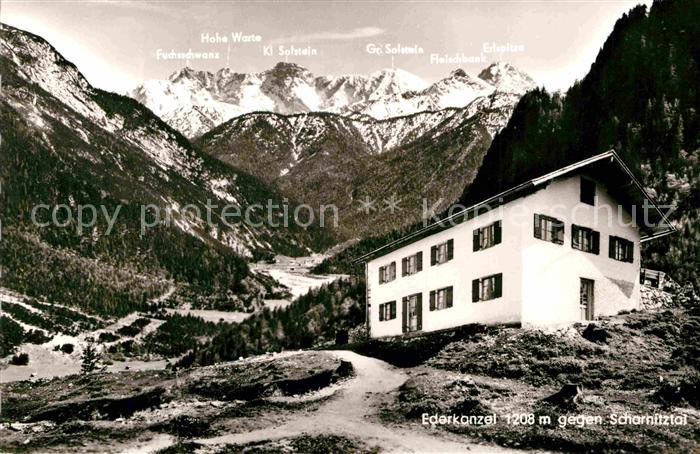 Ederkanzel gegen Scharnitztal Mittenwald