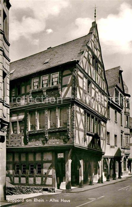 Boppard Rhein Altes Haus Fachwerk