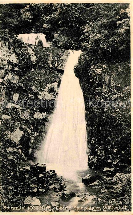 Clausthal-Zellerfeld Goslar Niedersachsen Spiegeltal Wasserfall