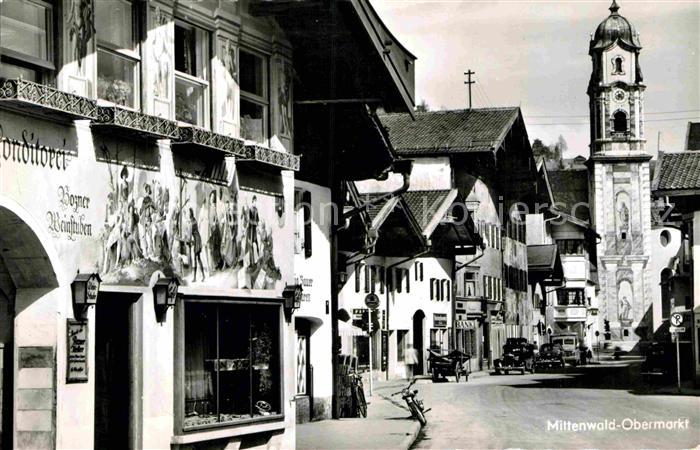 Mittenwald Bayern Obermarkt