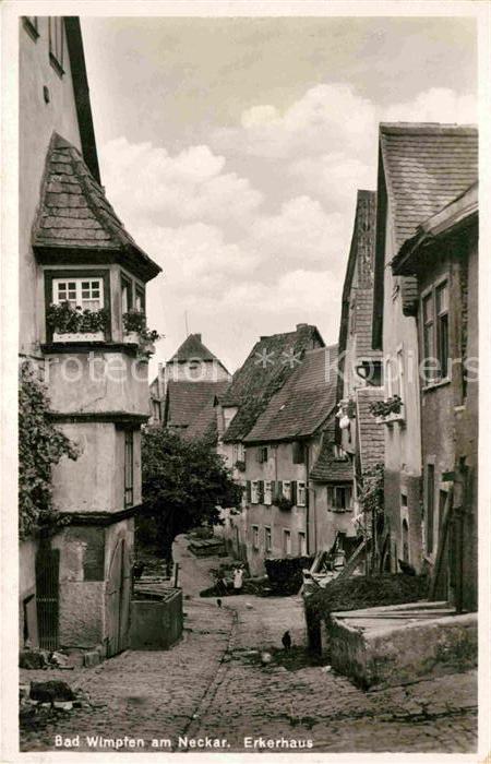Bad Wimpfen Erkerhaus Gasse