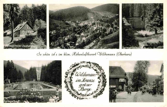 Wildemann Harz Goslar Niedersachsen Spiegeltaler Zechenhaus Spiegelbad