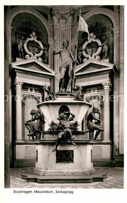 Stadthagen Mausoleum Sarkophag