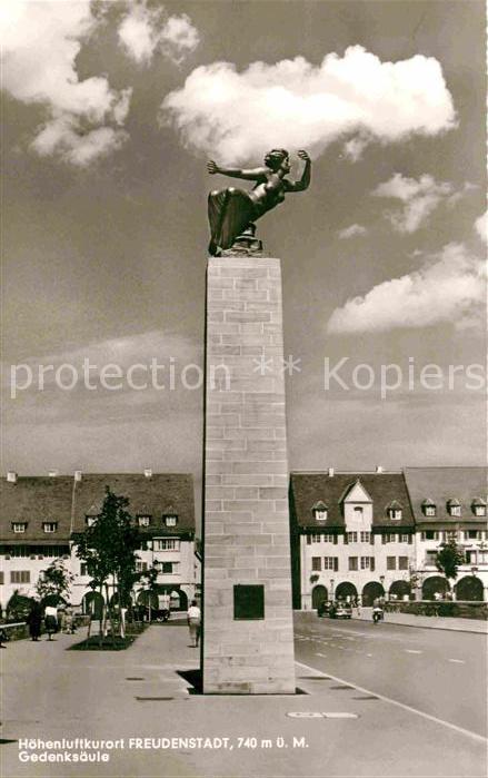 FREUDENSTADT BW Gedenksaeule