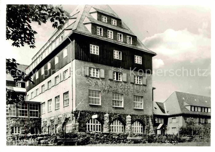 Altenberg Erzgebirge Sanatorium Raupennest